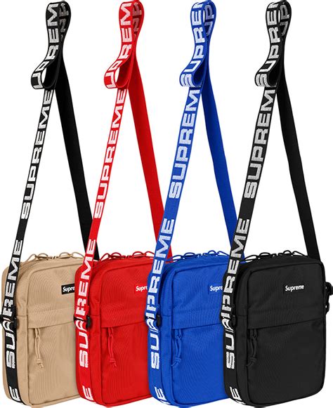 supreme 18ss shoulder bag fake